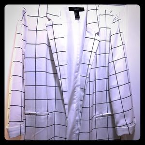 Forever21 Plaid Blazer